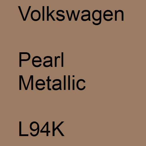 Volkswagen, Pearl Metallic, L94K.